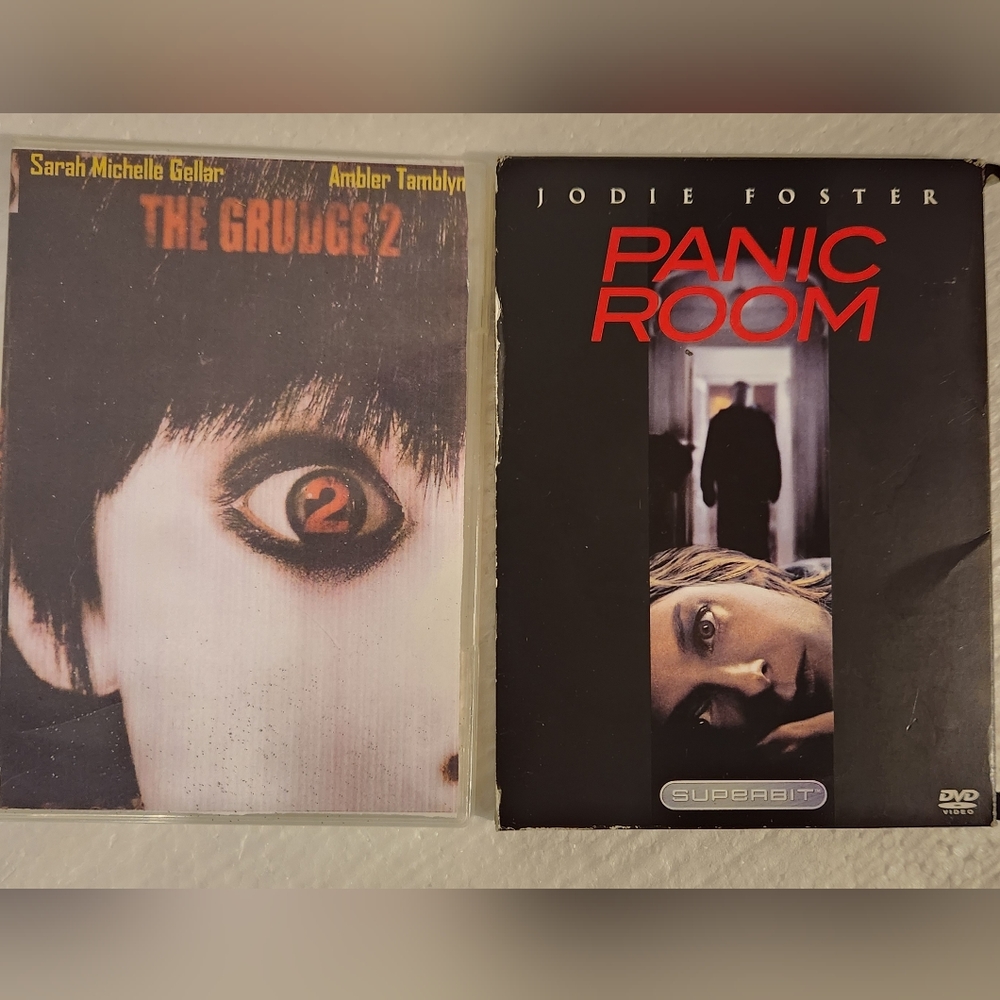 Insidious and Panic Room dvd